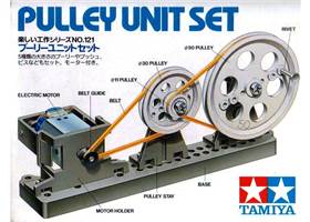 Tamiya 70121 Pulley Unit Set - Front of box